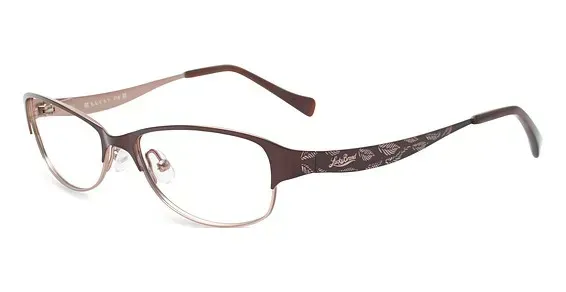 Lucky Brand Tickle Eyeglasses Brown 49mm Women