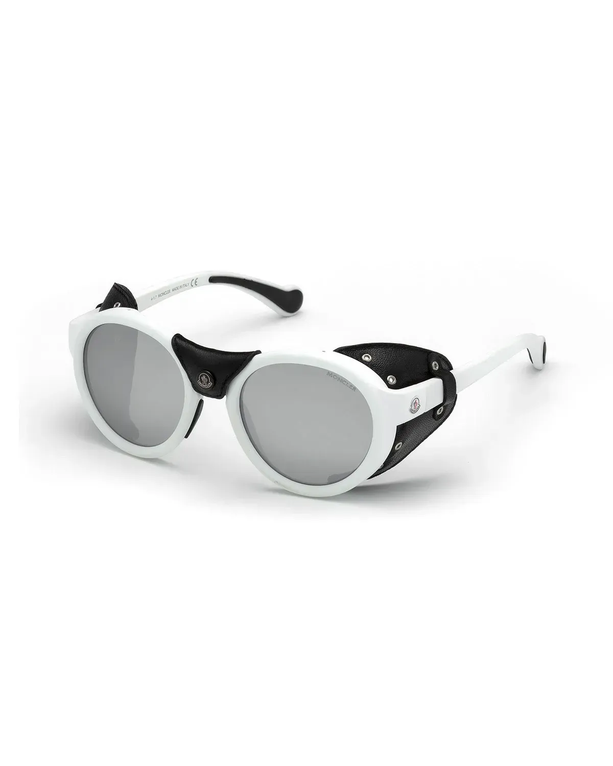 Moncler ML0046 21C Sunglasses White 52mm Unisex