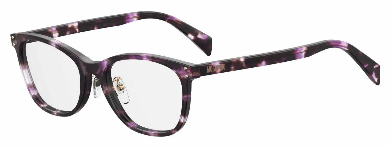 Moschino MOS540/F 0HKZ Eyeglasses Purple Tortoise 53mm Women