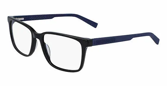 Nautica N8148 001 Eyeglasses Black / Blue 57mm Men