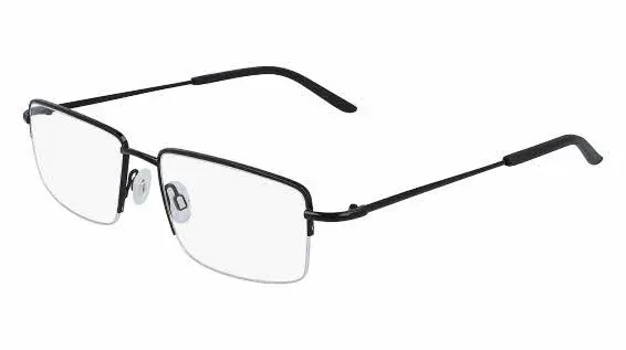 Nike 8182 001 Eyeglasses Black 57mm Kids