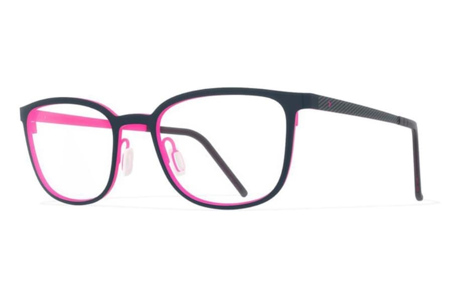 Blackfin BF864 Col. 1016 Eyeglasses Blue/fuchsia 52mm Unisex