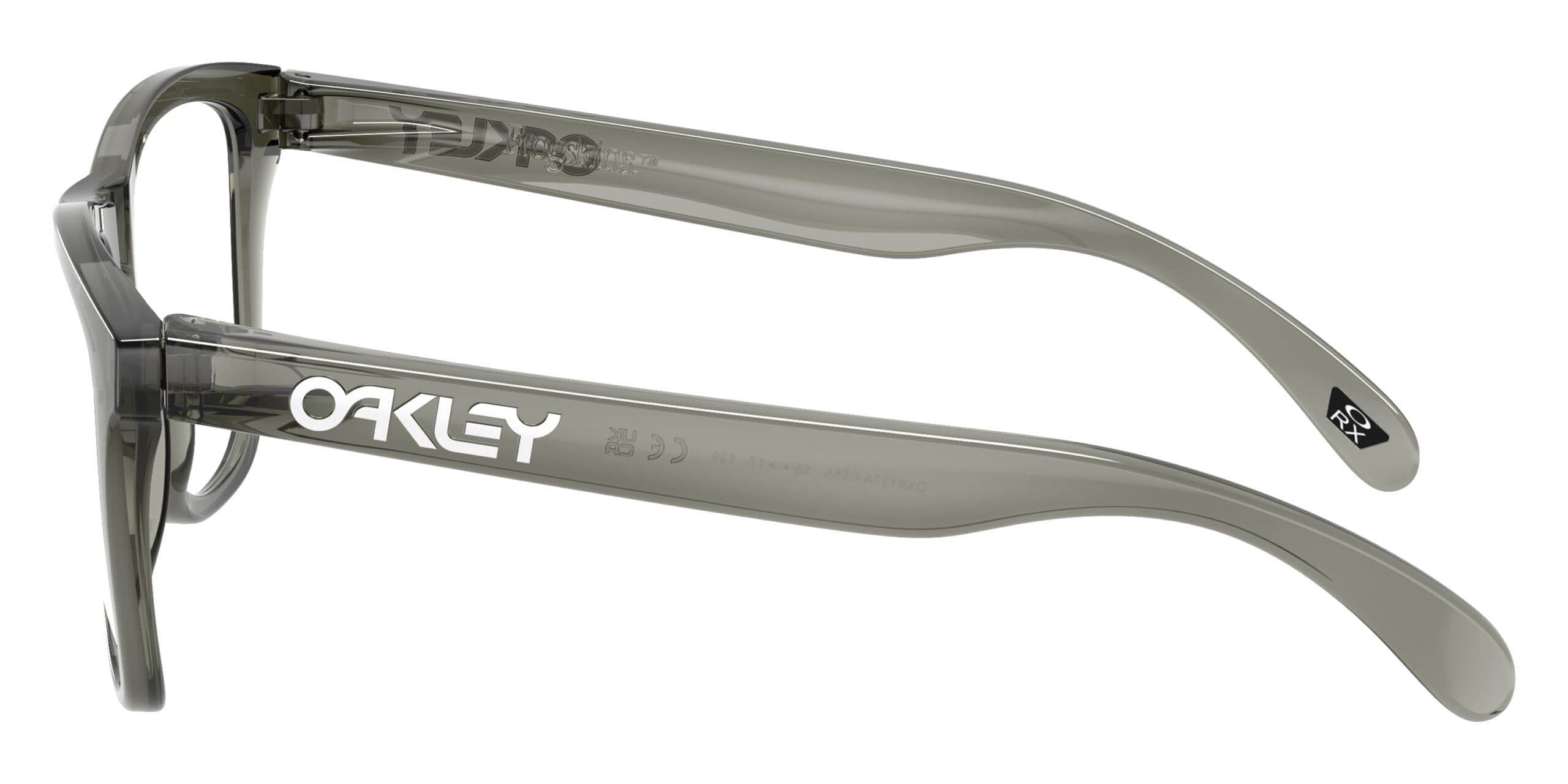 Oakley Frogskins OX8137A 0555 Eyeglasses Gray 55mm Unisex 3