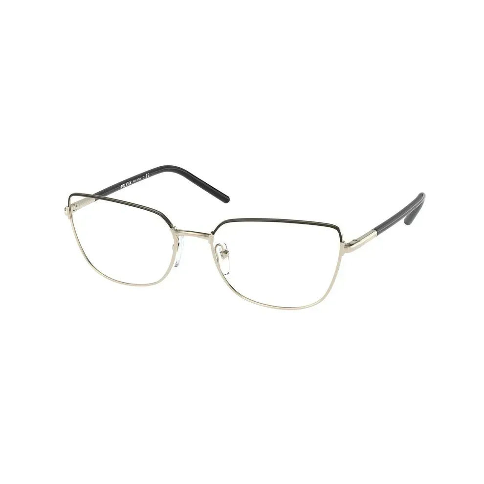 Prada PR59 AAV1O1 Eyeglasses Black/pale Gold 53mm Women