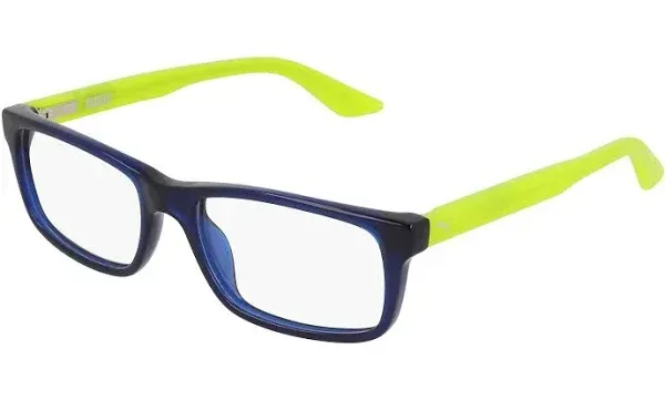 Puma PJ0009O 004 Eyeglasses Blue 49mm Kids