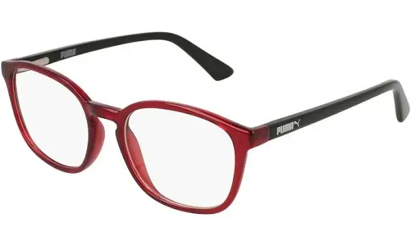 Puma PJ0017O 008 Eyeglasses Red 48mm Kids