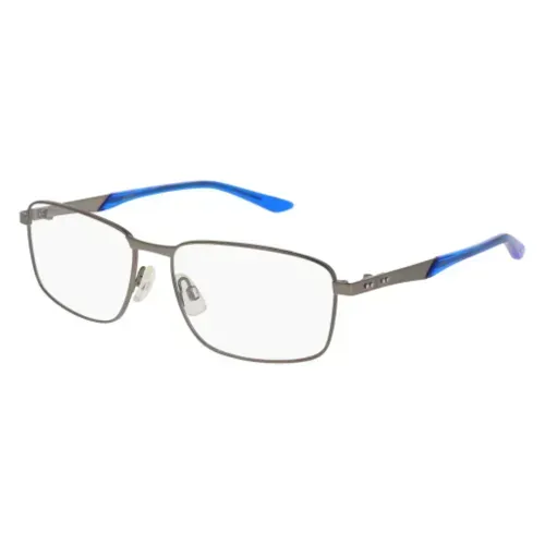 Puma PU0093O 008 Eyeglasses Ruthenium 56mm Men