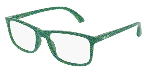 Puma PU0081O 002 Eyeglasses Green 53mm Men