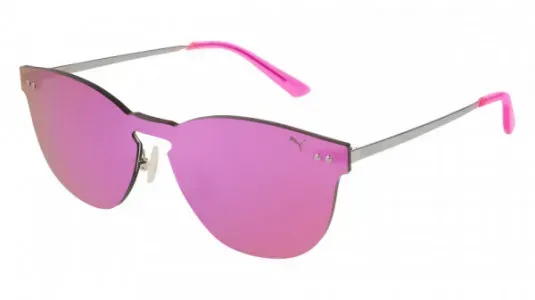 Puma PU0137S 003 Sunglasses Pink 99mm Women
