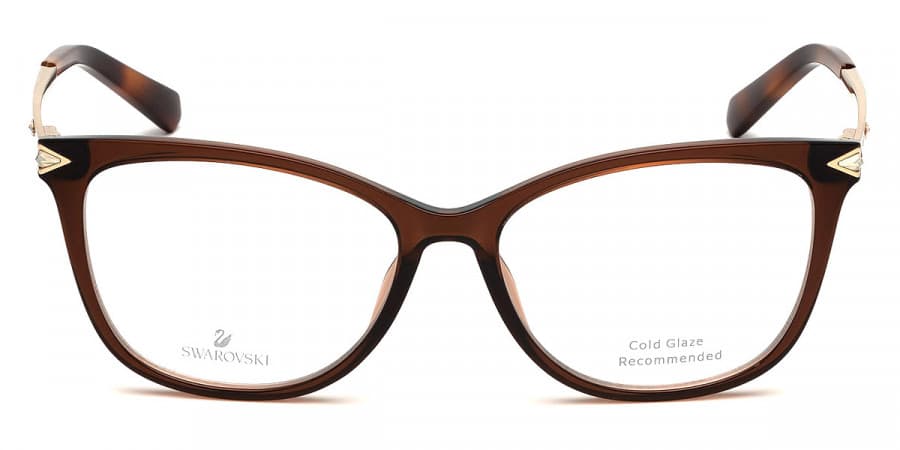 Swarovski SK5284 047 Eyeglasses Tortoise 50mm Women 2