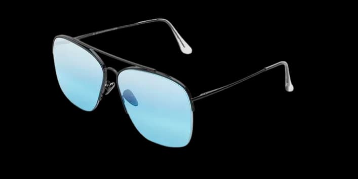 Retrosuperfuture Nazionale Sky Ombre RL8 Sunglasses Matte Black 63mm Unisex