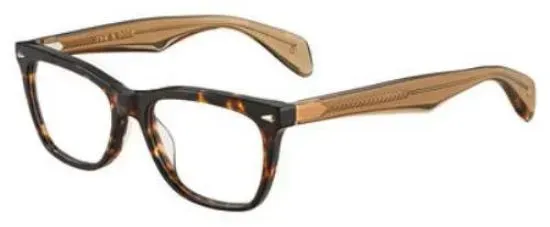 Rag & Bone RNB3001 Eyeglasses Havana Brown 50mm Women