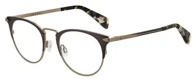 Rag & Bone RNB3016 04IN Eyeglasses Matte Brown 49mm Women