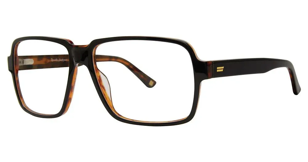 Randy Jackson RJ3077 021 Eyeglasses Black Brown 59mm Men