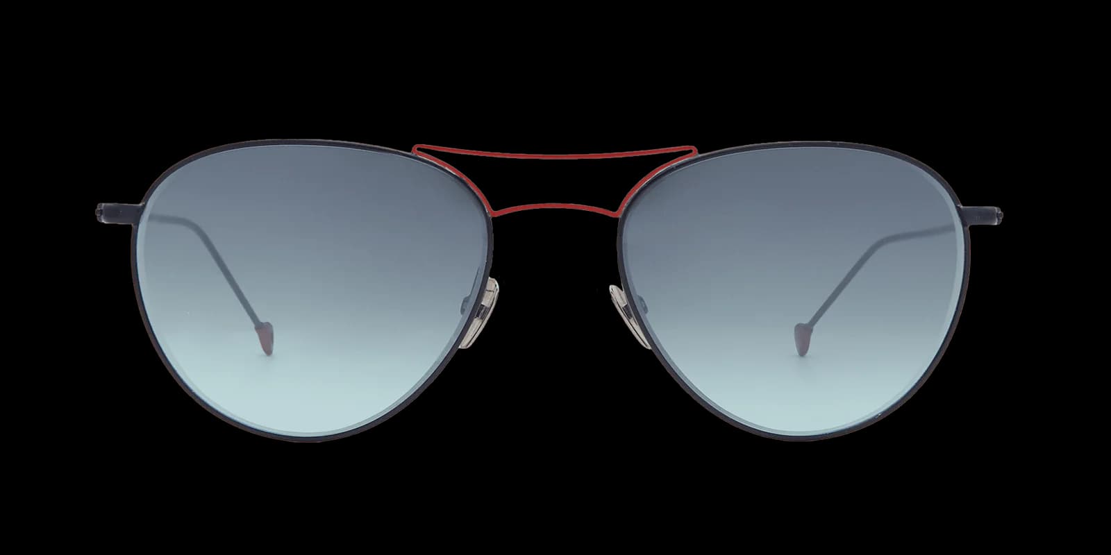 Nathalie Blanc Emma C277 Sunglasses Blue Red 53mm Women 3