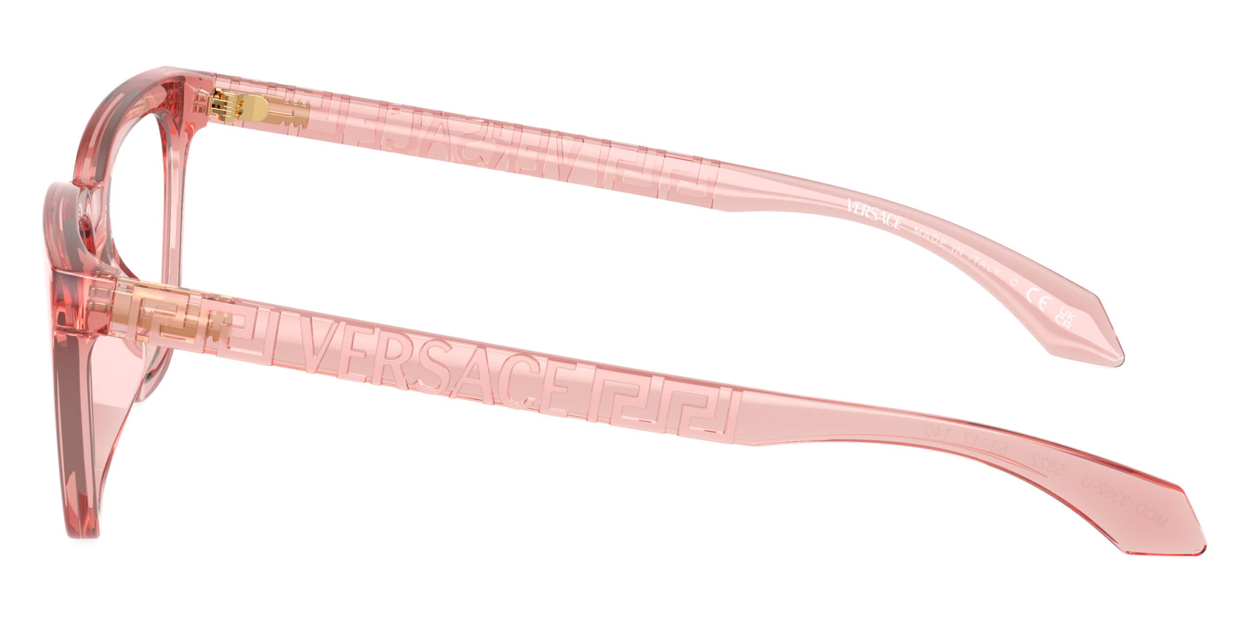 Versace VE3352U 5322 Eyeglasses Pink 53mm Women 3