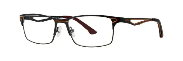 Timex Pinstripe Eyeglasses Black 52mm Men