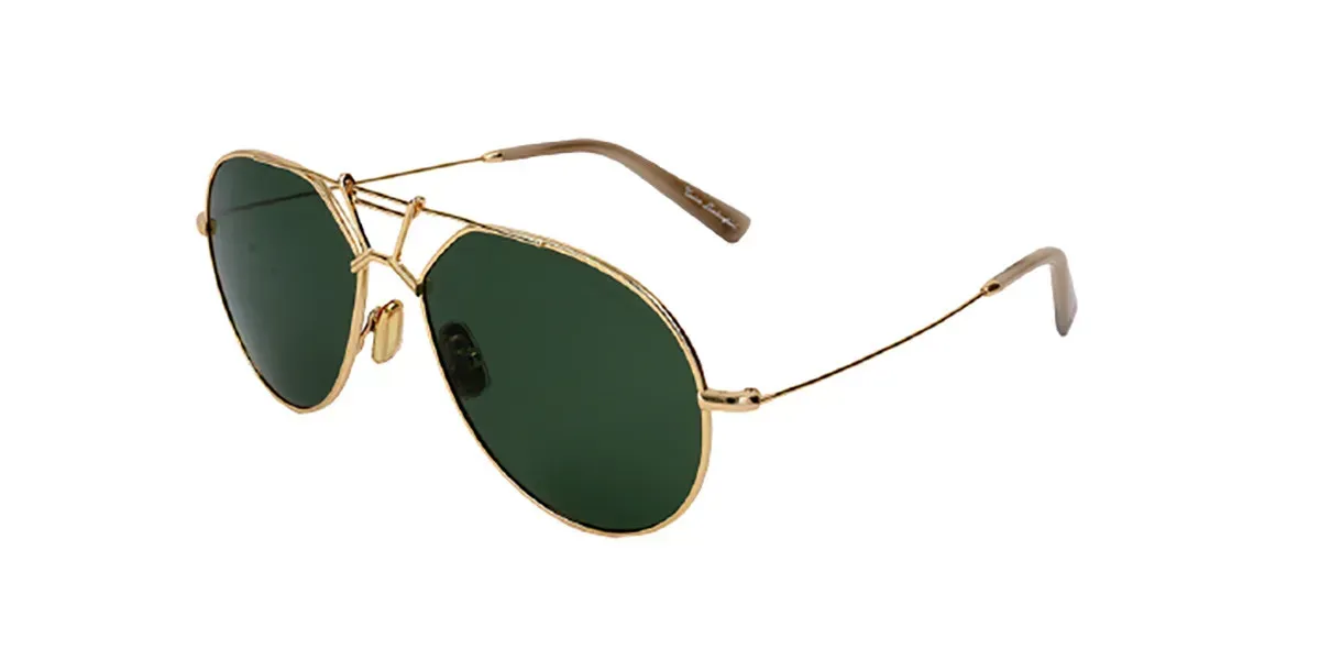 Tonino Lamborghini TL910S S01 Sunglasses Gold 58mm Men