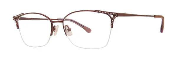 Vera Wang Luxe Mariya Titanium MARIYA Eyeglasses Purple 54mm Women