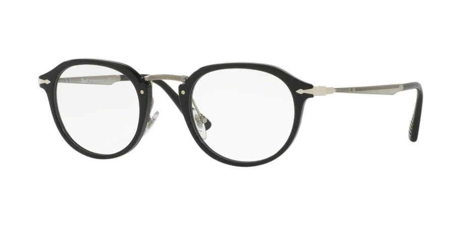 Persol 3168-V 95 Eyeglasses Black 50mm Unisex