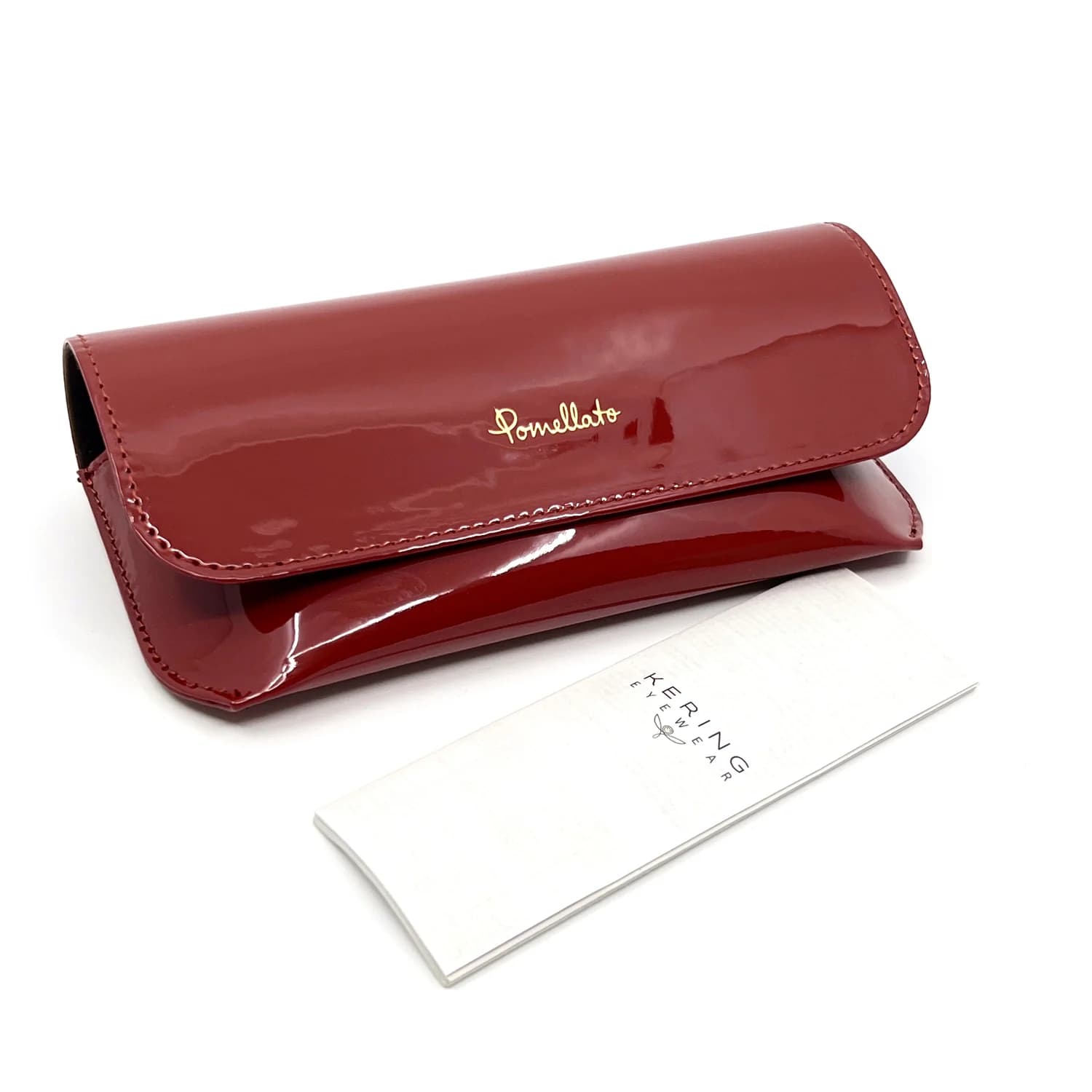 Pomellato PM0006OA 003 Eyeglasses Red 52mm Women _Case