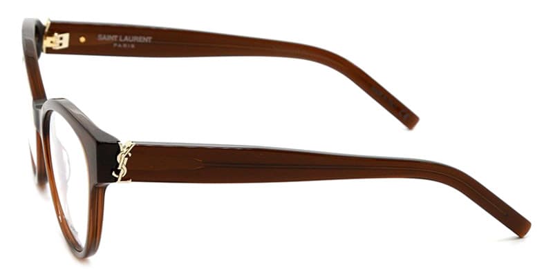 Saint Laurent SLM34/F 007 SL M34 Eyeglasses Brown 53mm Women 3
