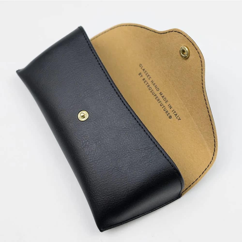 Retrosuperfuture Leon 03K Sunglasses Havana / Gold 60mm Unisex _Case