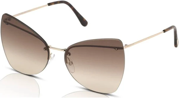 Tom Ford FT 0716/S 28K Sunglasses Gold 61mm Women