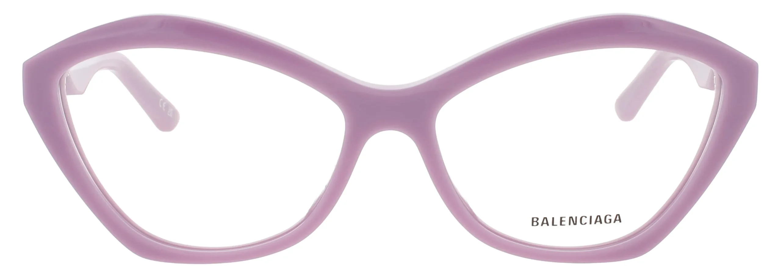 Balenciaga BB0341O 007 Eyeglasses Violet 58mm Women 2