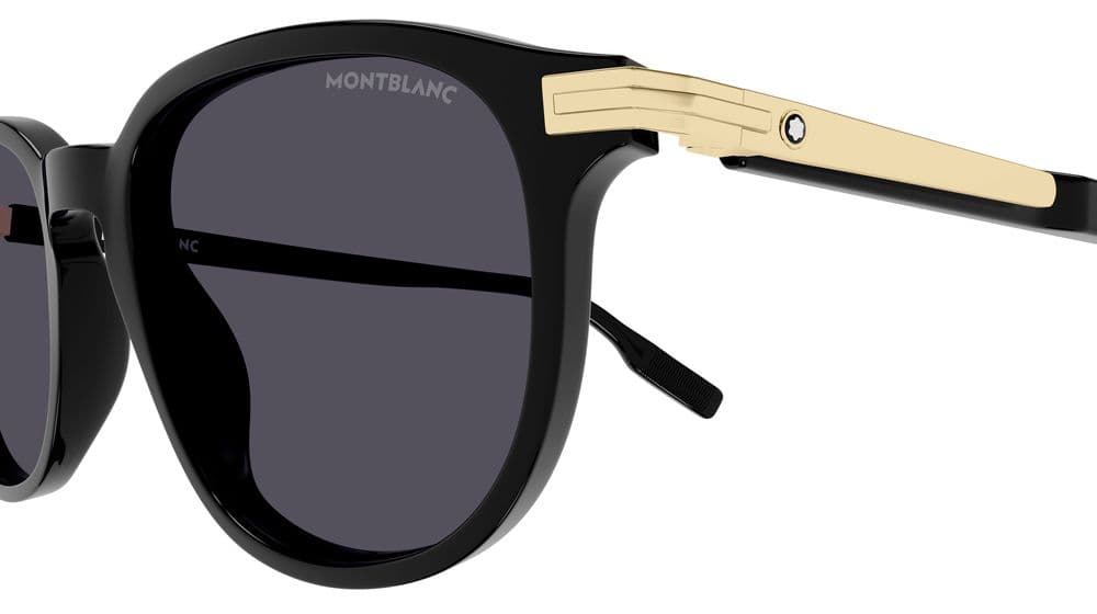 Montblanc MB0276S 001 Sunglasses Black 52mm Men 2