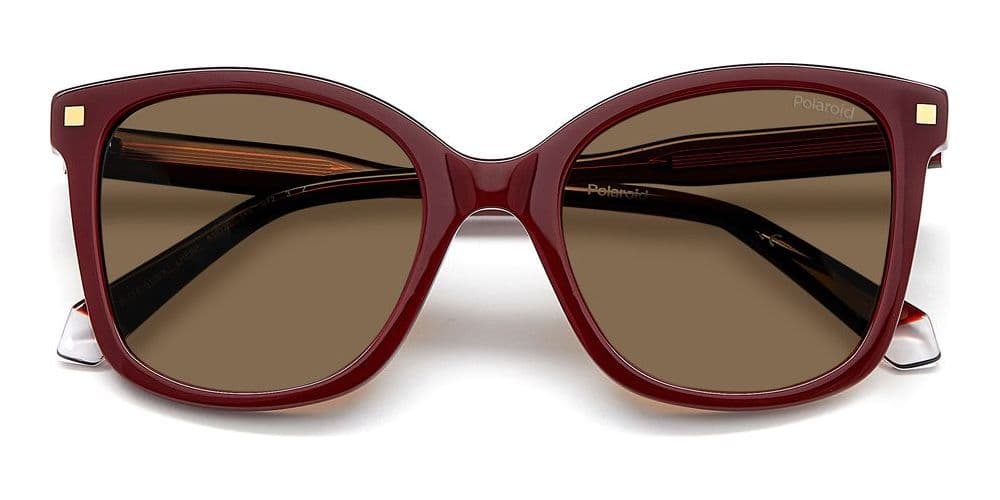 Polaroid PLD 4151/S/X 0LHF SP Sunglasses Burgundy 53mm 5