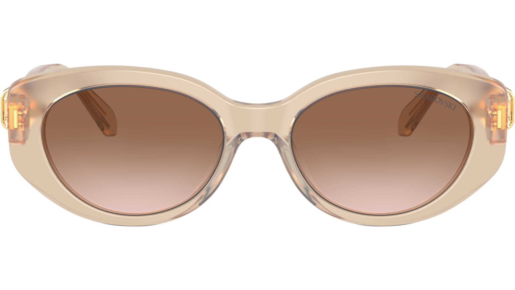 Swarovski SK6033 106673 Sunglasses Beige 145mm Women 2