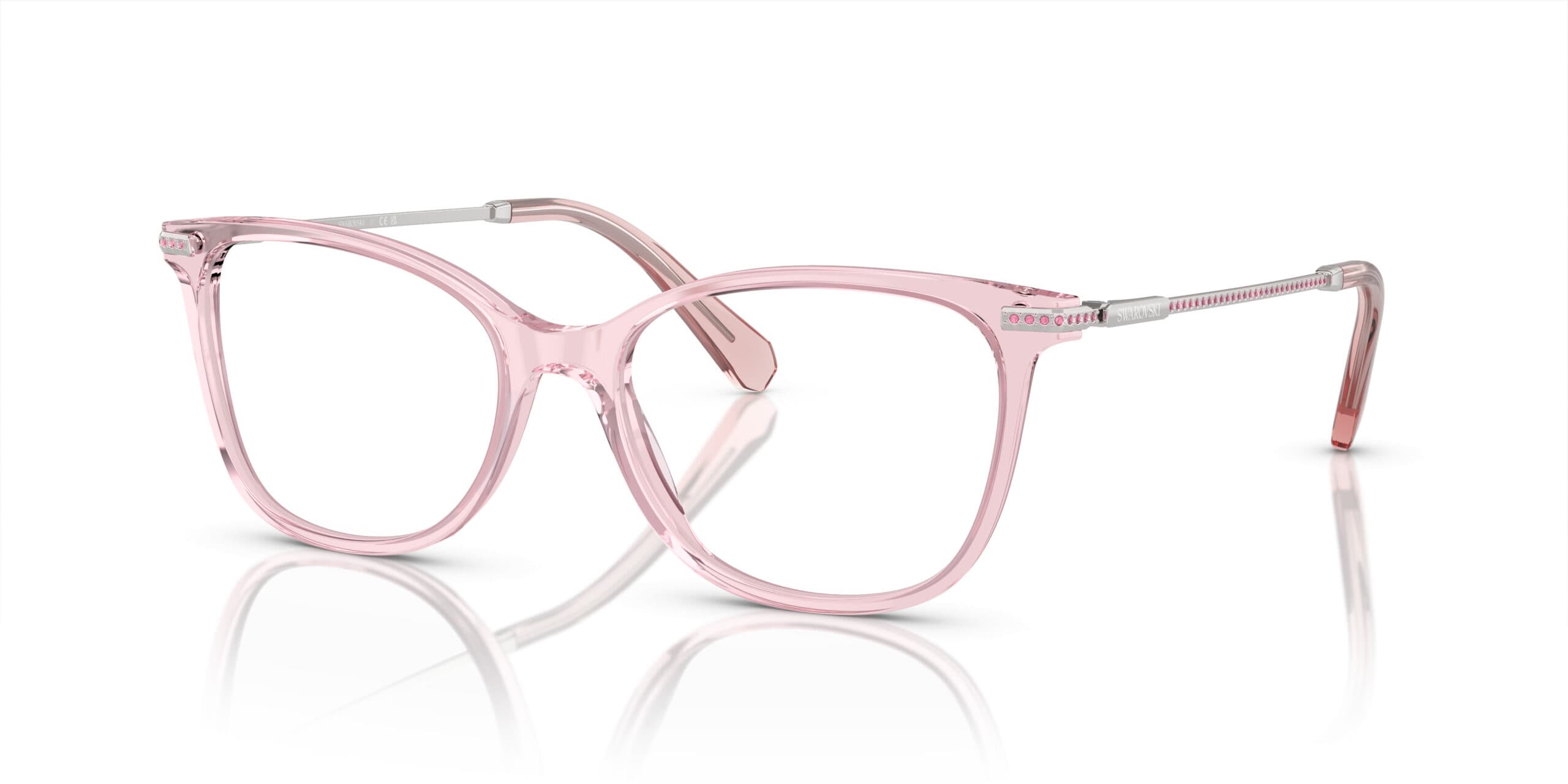 Swarovski SK2010F 3001 Eyeglasses Pink 52mm Women