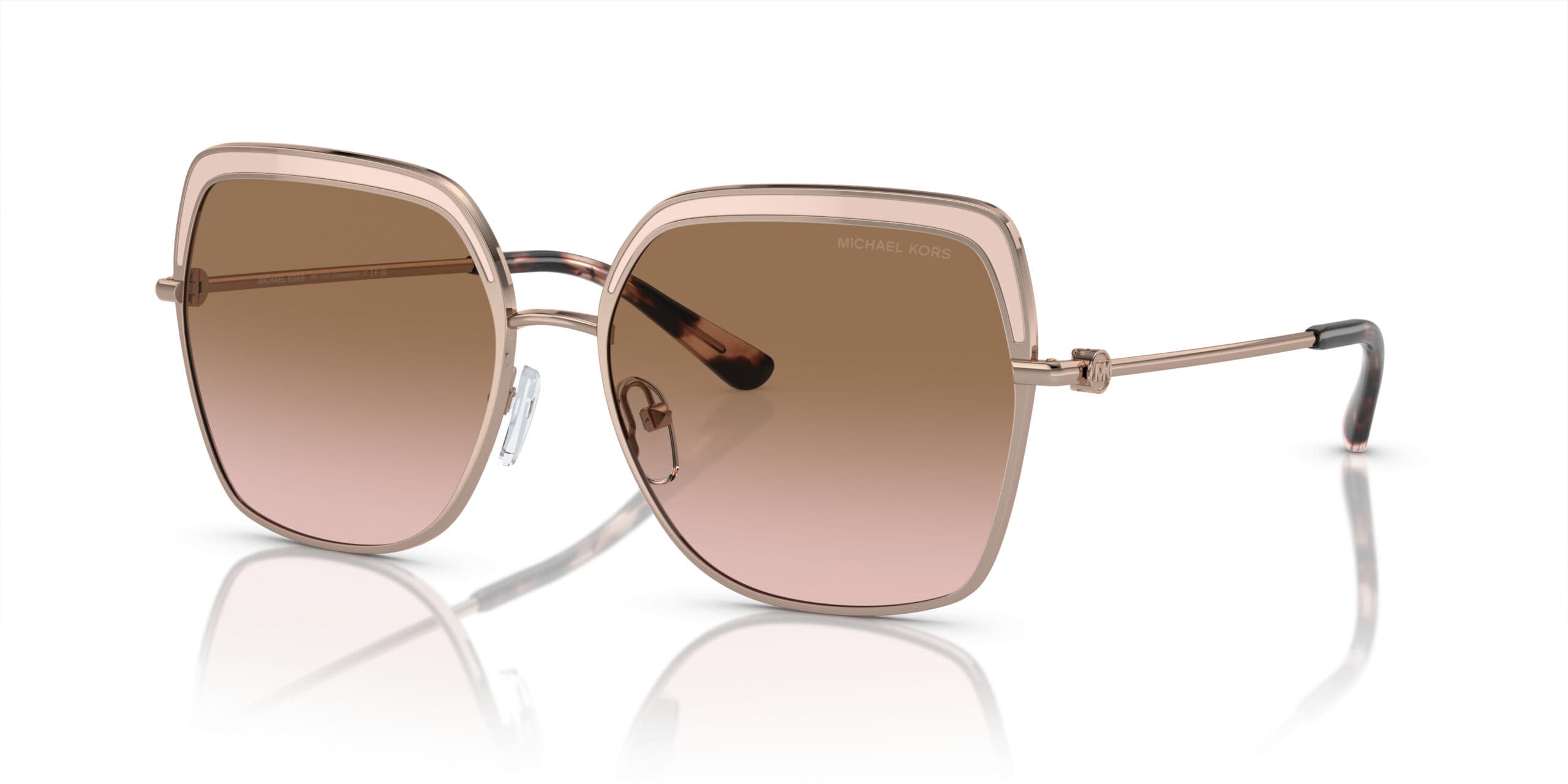 Michael Kors MK1141 Greenpoint 110811 Sunglasses Gold 140mm Women