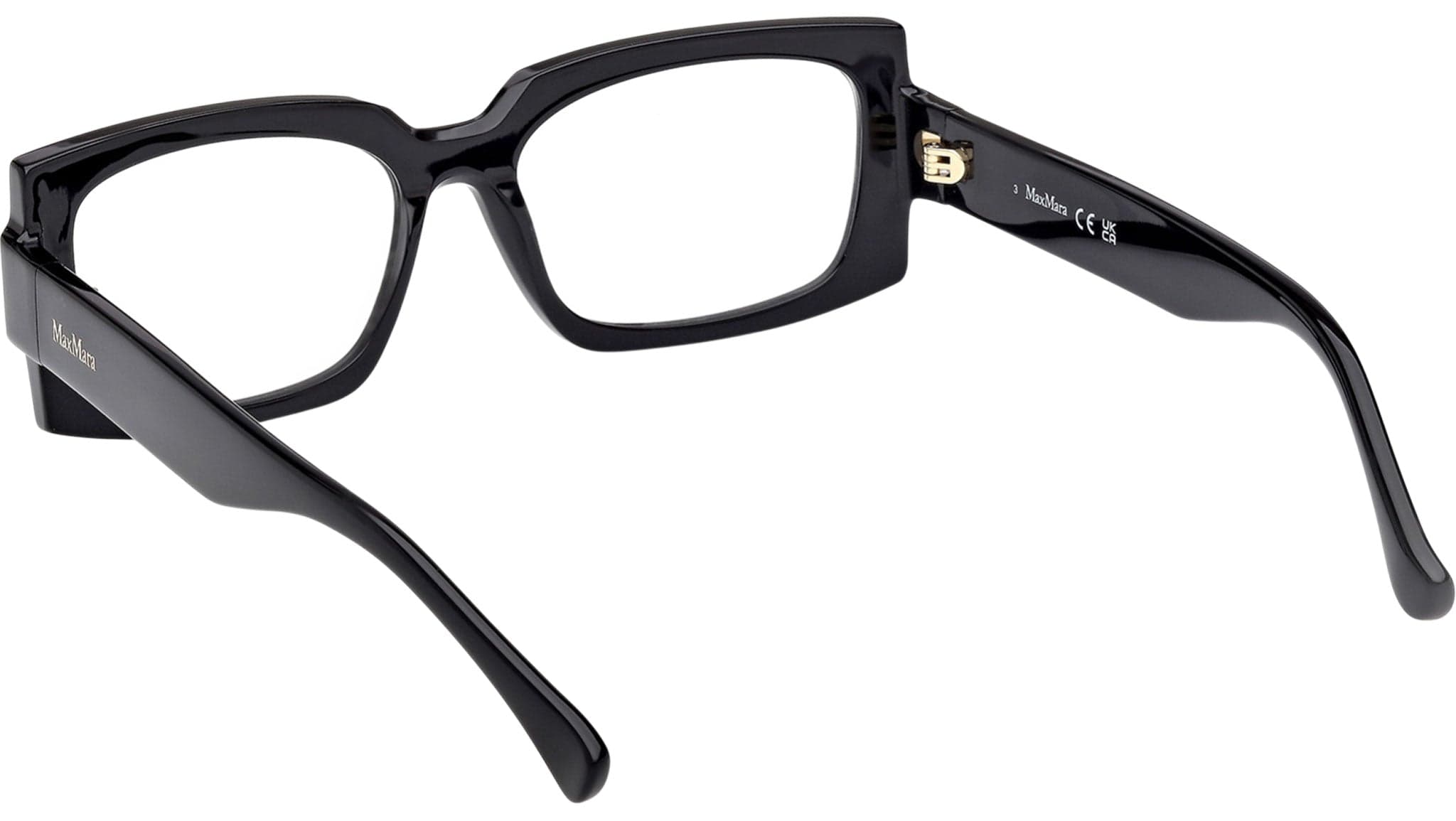 Max Mara MM5189 001 Eyeglasses Shiny Black 54mm 4