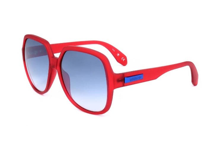 Adidas OR0034 67W Sunglasses Matte Red 57mm Women