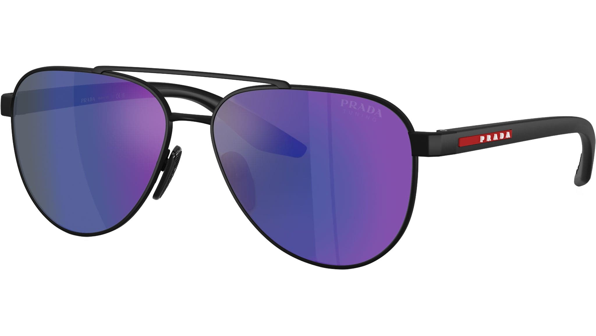 Prada PS A52S DG005U Sunglasses Black 58mm Men