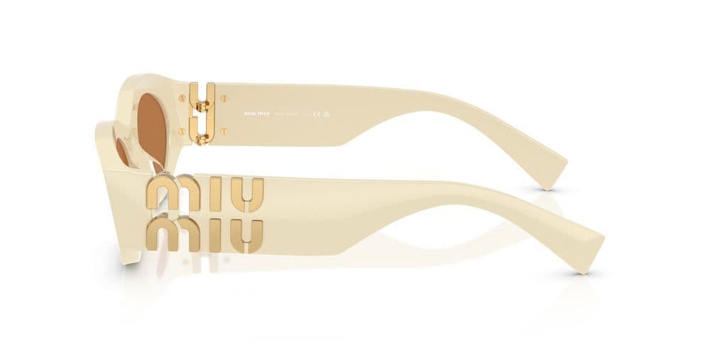 Miu Miu 0MU 11WS 21D90Q Sunglasses Milk 54mm Women 3