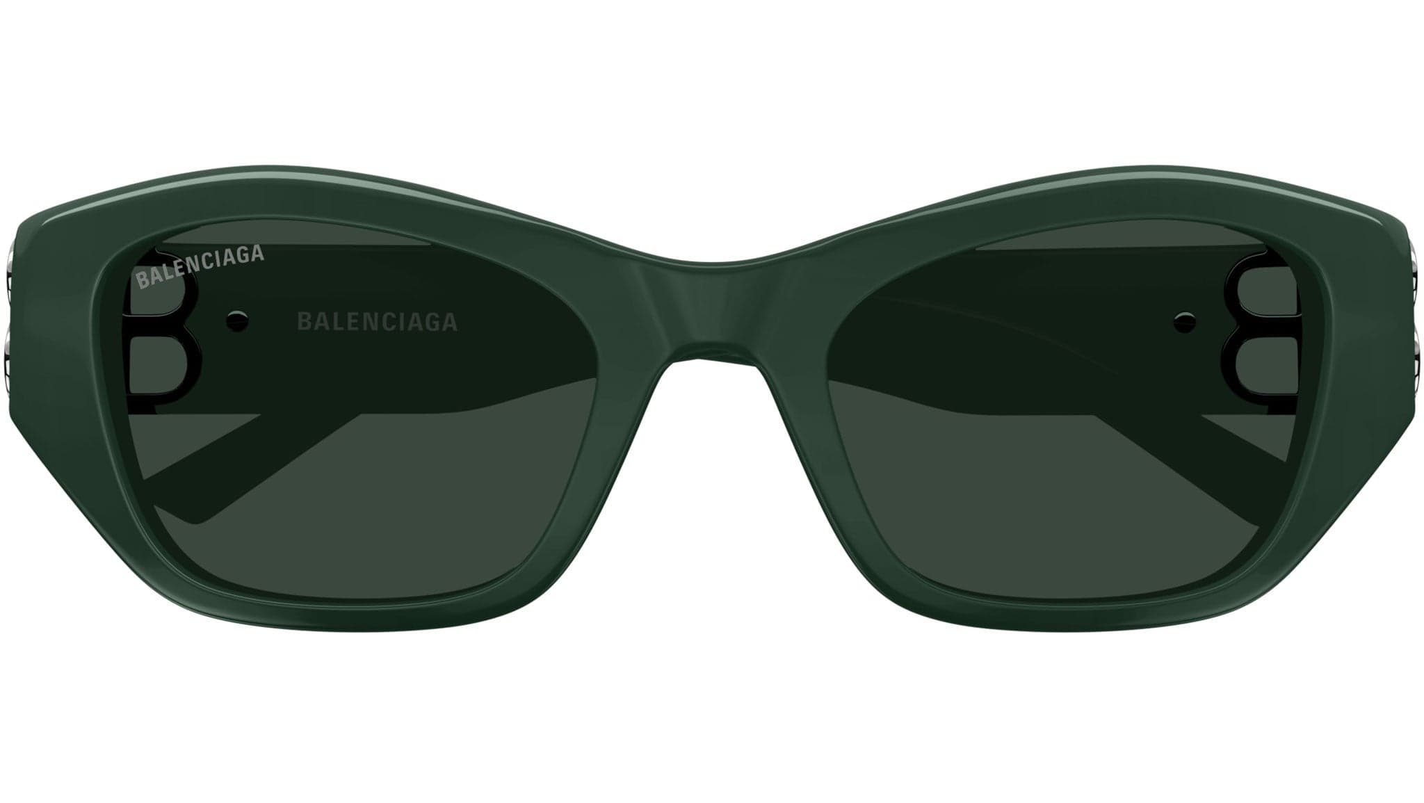 Balenciaga BB0311SK 004 Sunglasses Green 53mm Women 2