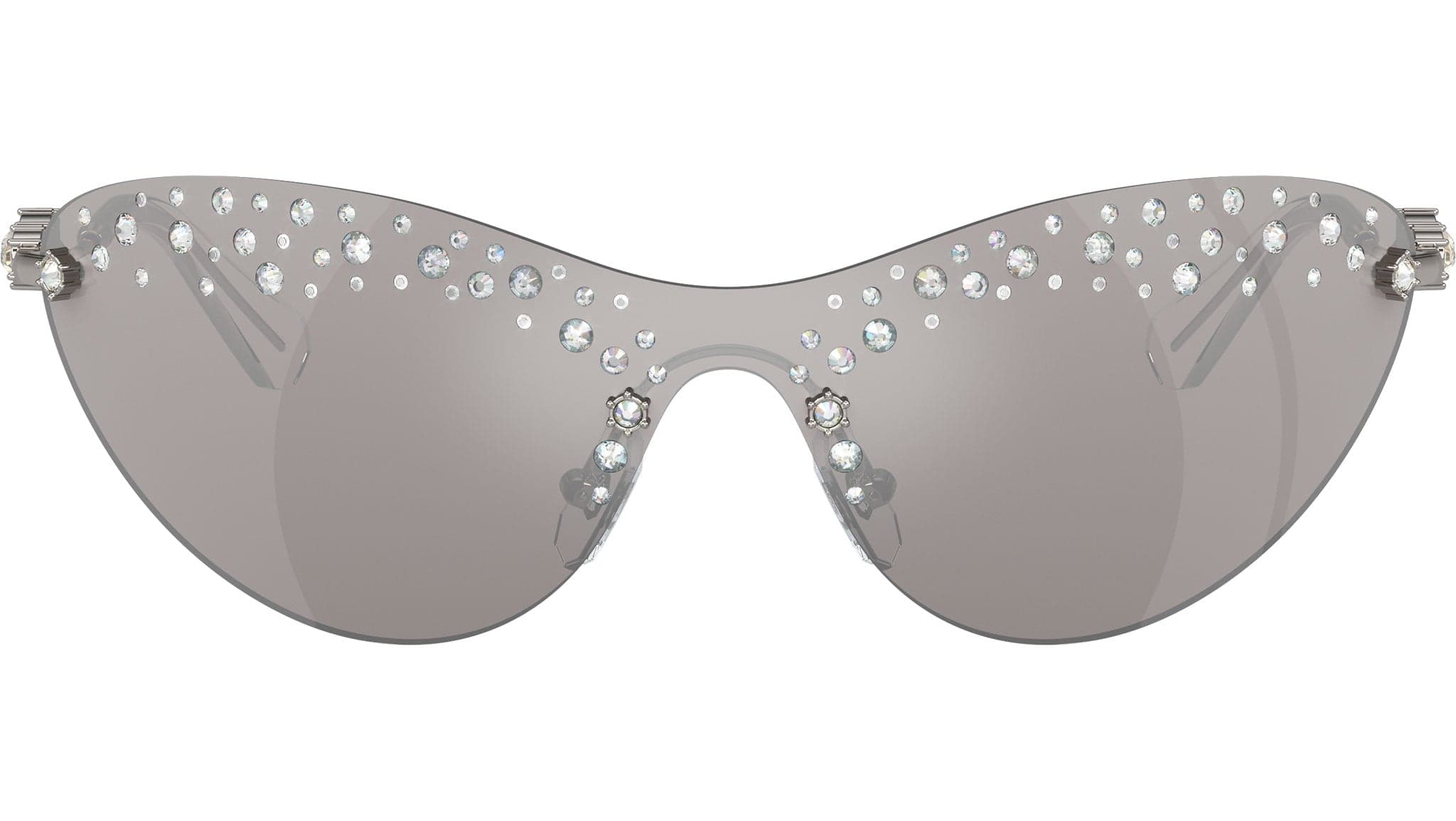 Swarovski SK7023 40096G Sunglasses Silver 125mm Women 2