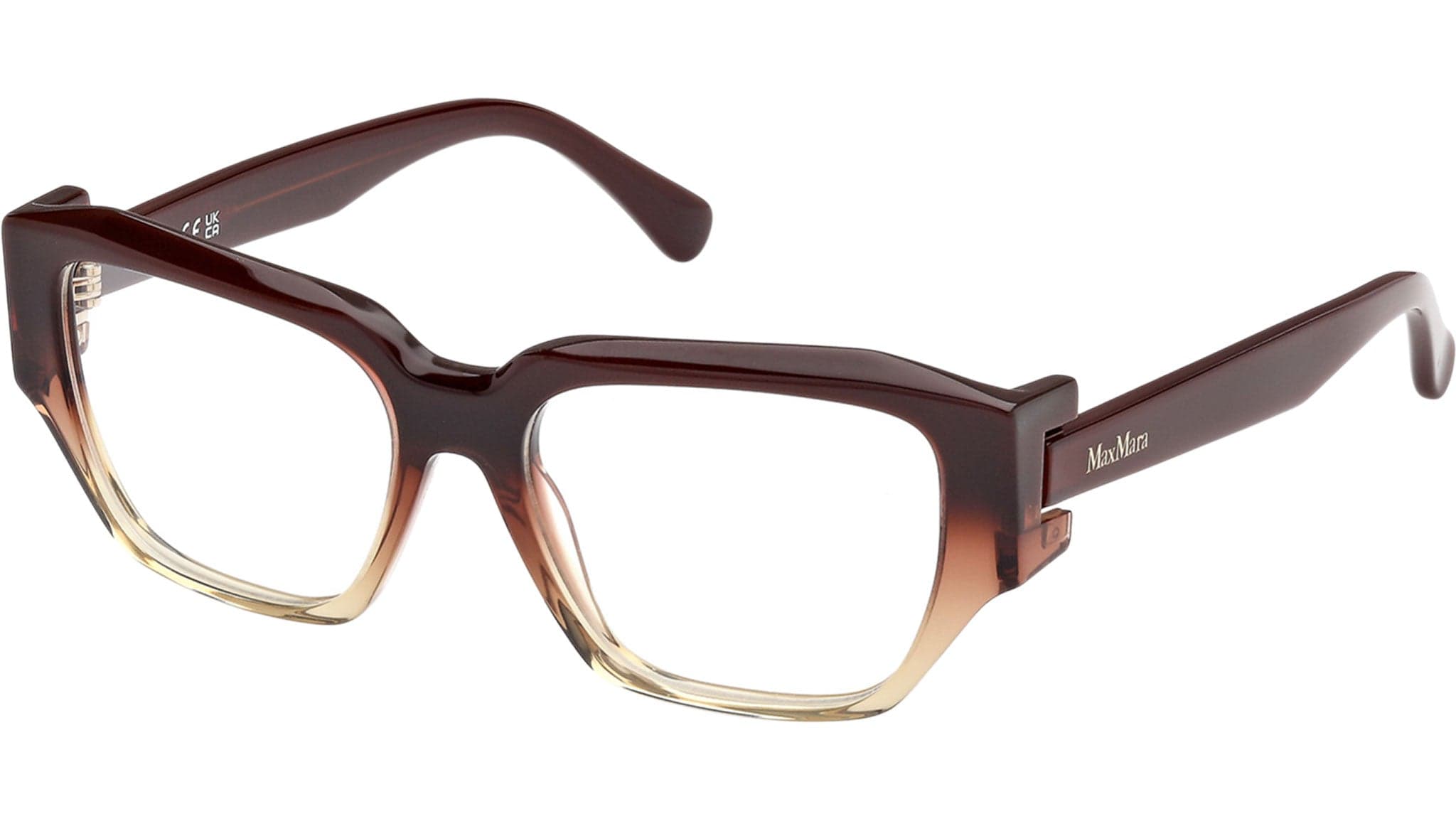 Max Mara MM5182 050 Sunglasses Dark Brown 52mm Women