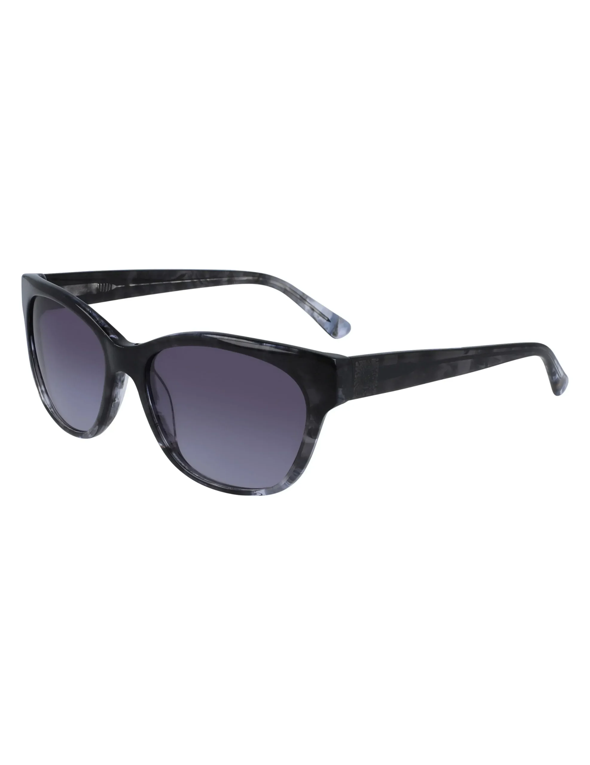 Anne Klein AK7062 001 Sunglasses Smoke Gradient 55mm Women