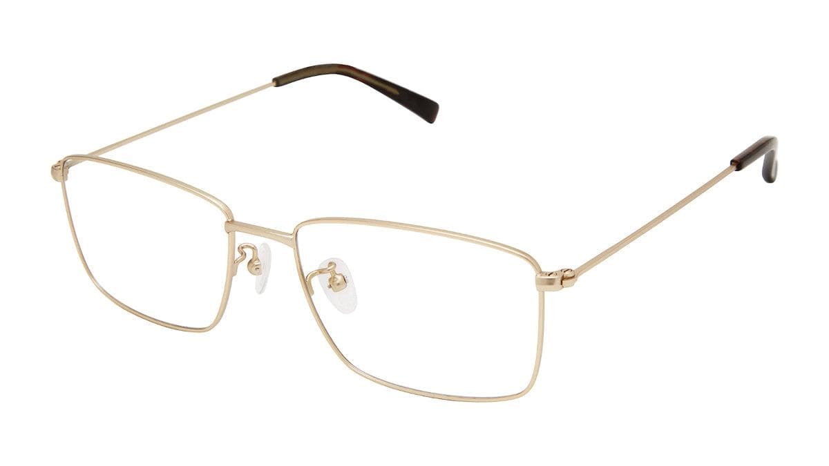 Perry Ellis PE437 Eyeglasses Gold 54mm Men