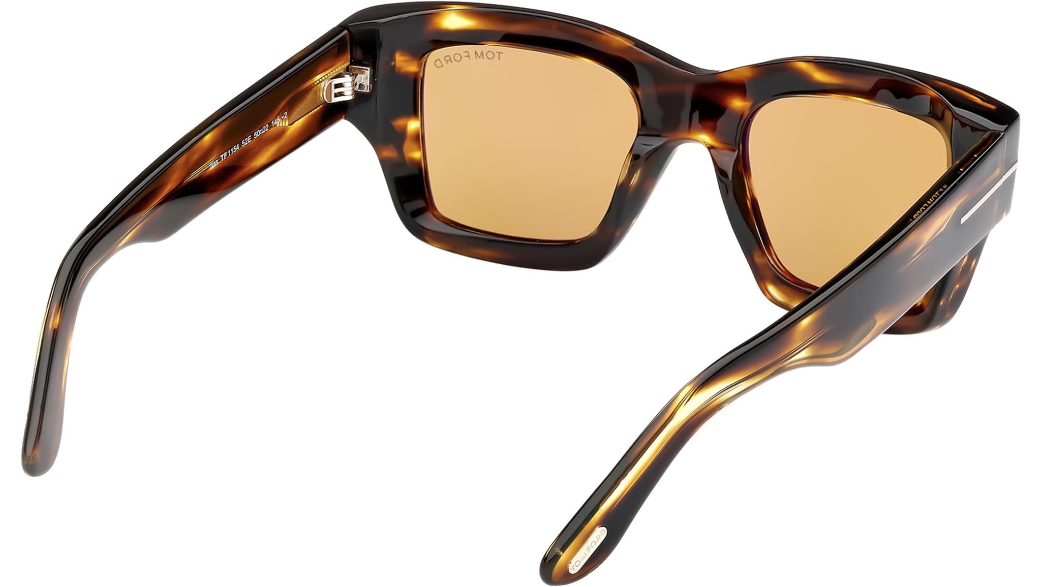 Tom Ford FT1154 52E Sunglasses Dark Havana 50mm 5