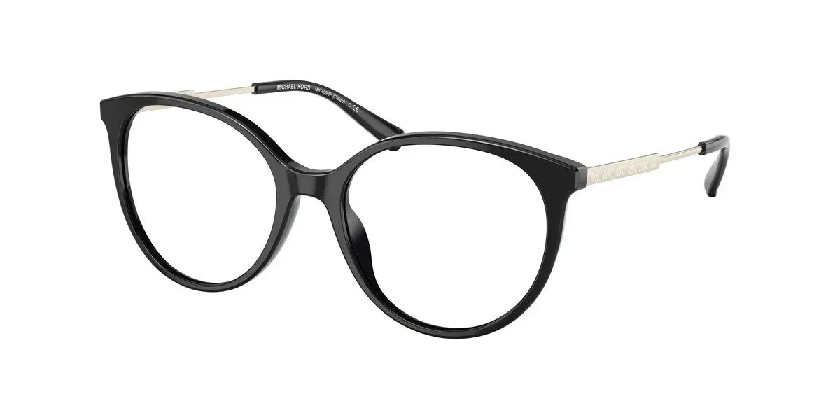 Michael Kors MK4093F PALAU 3005 Eyeglasses Black 53mm Women