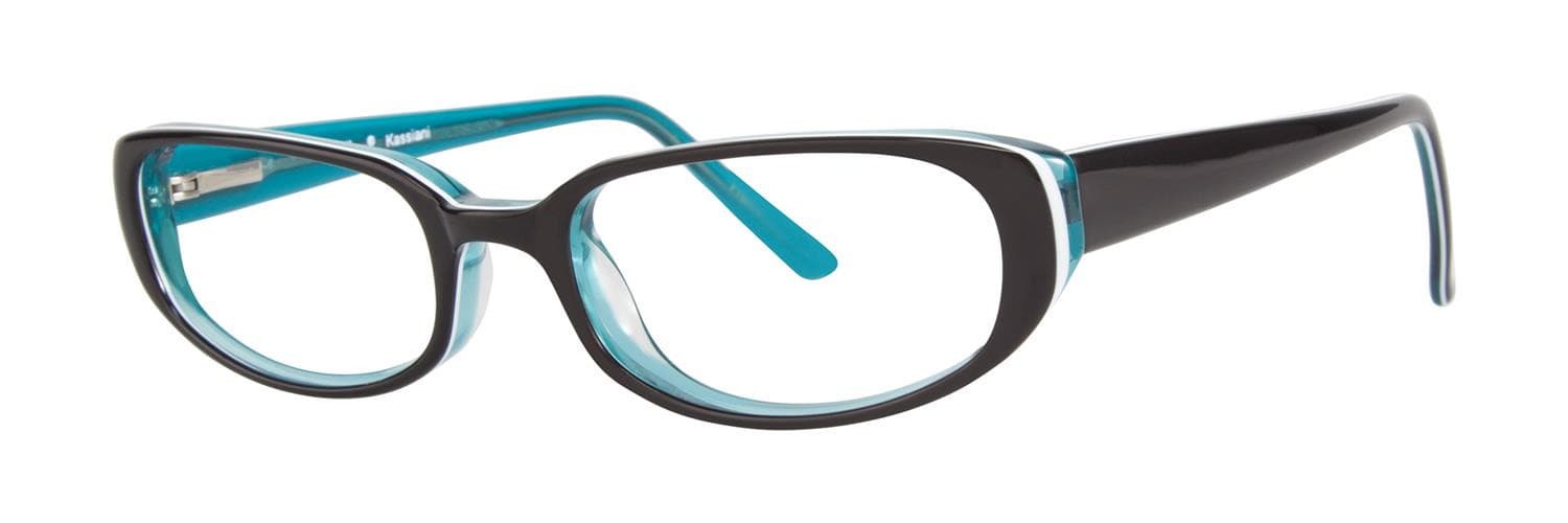 Gallery Kassiani Eyeglasses Black 51mm Women