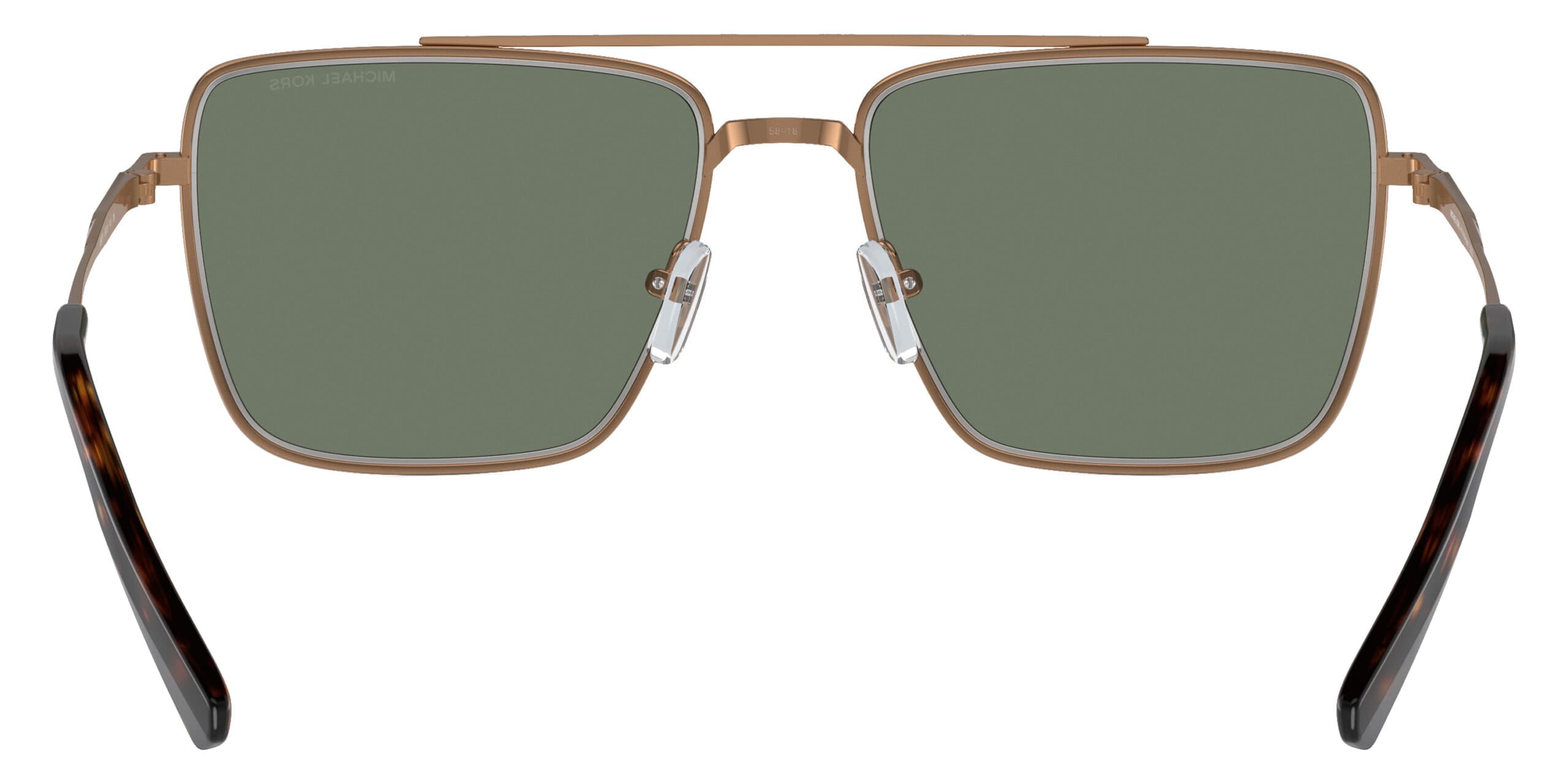 Michael Kors MK1154 Blue Ridge 18993H Sunglasses Gold 58mm Men 4