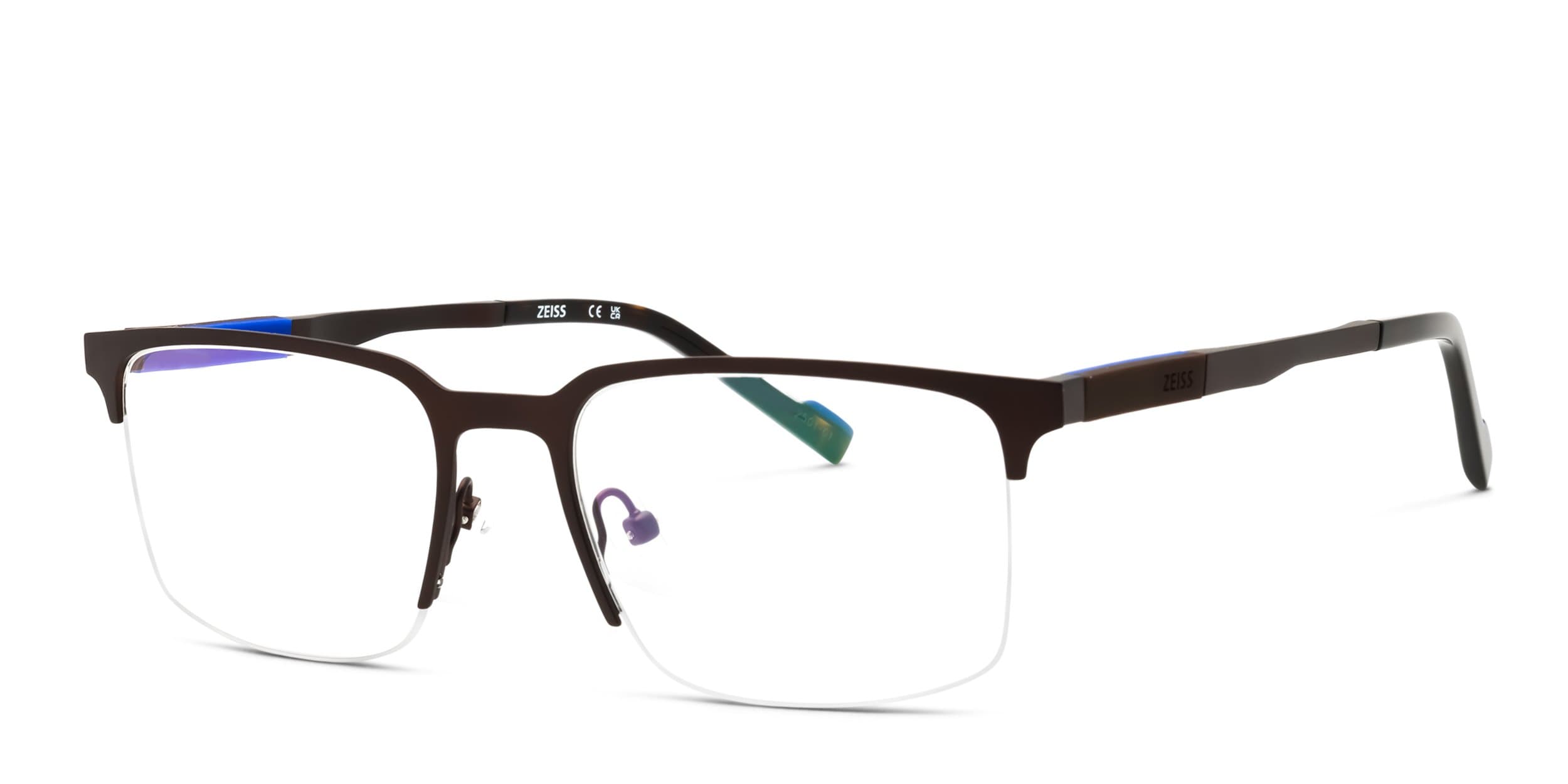 Zeiss ZS25160 203 Eyeglasses Satin Brown 54mm Men
