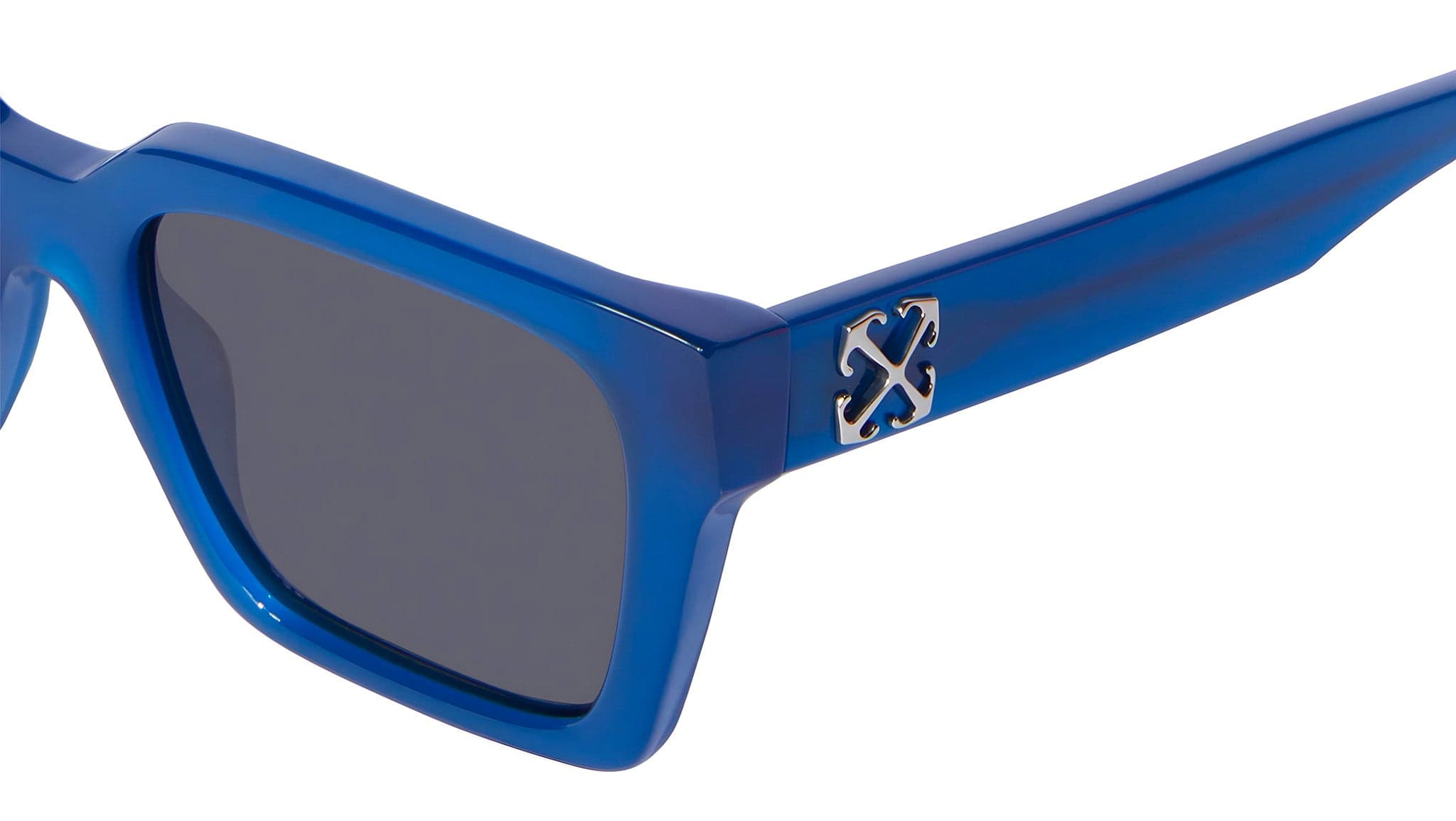 Off White BRANSON OERI111S24PLA0014507 Sunglasses Blue 53mm Unisex 3