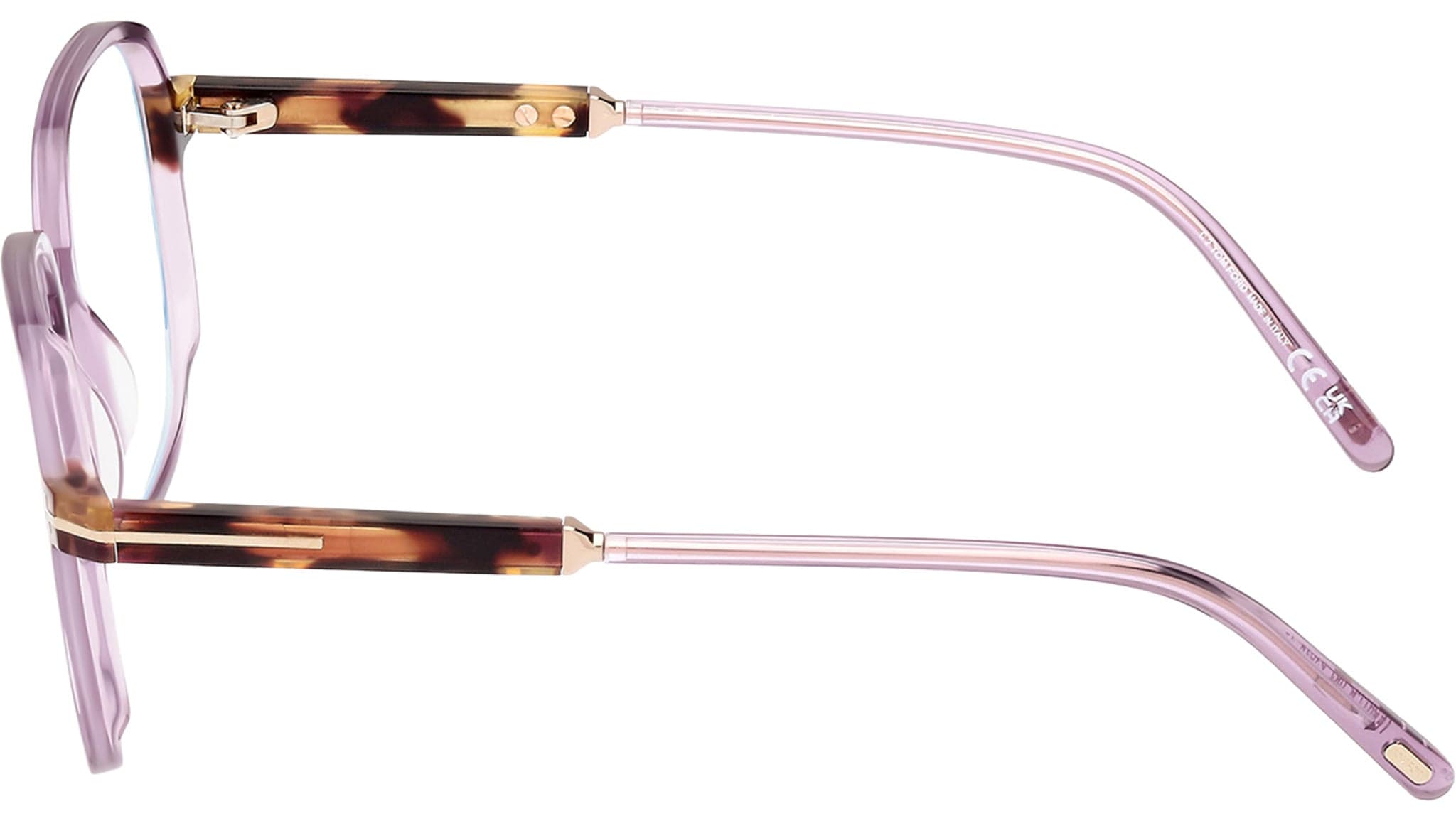 Tom Ford FT5911-B 081 Eyeglasses Shiny Violet 43mm 3